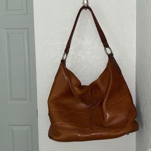 Frye Cara Hobo Bag Cognac